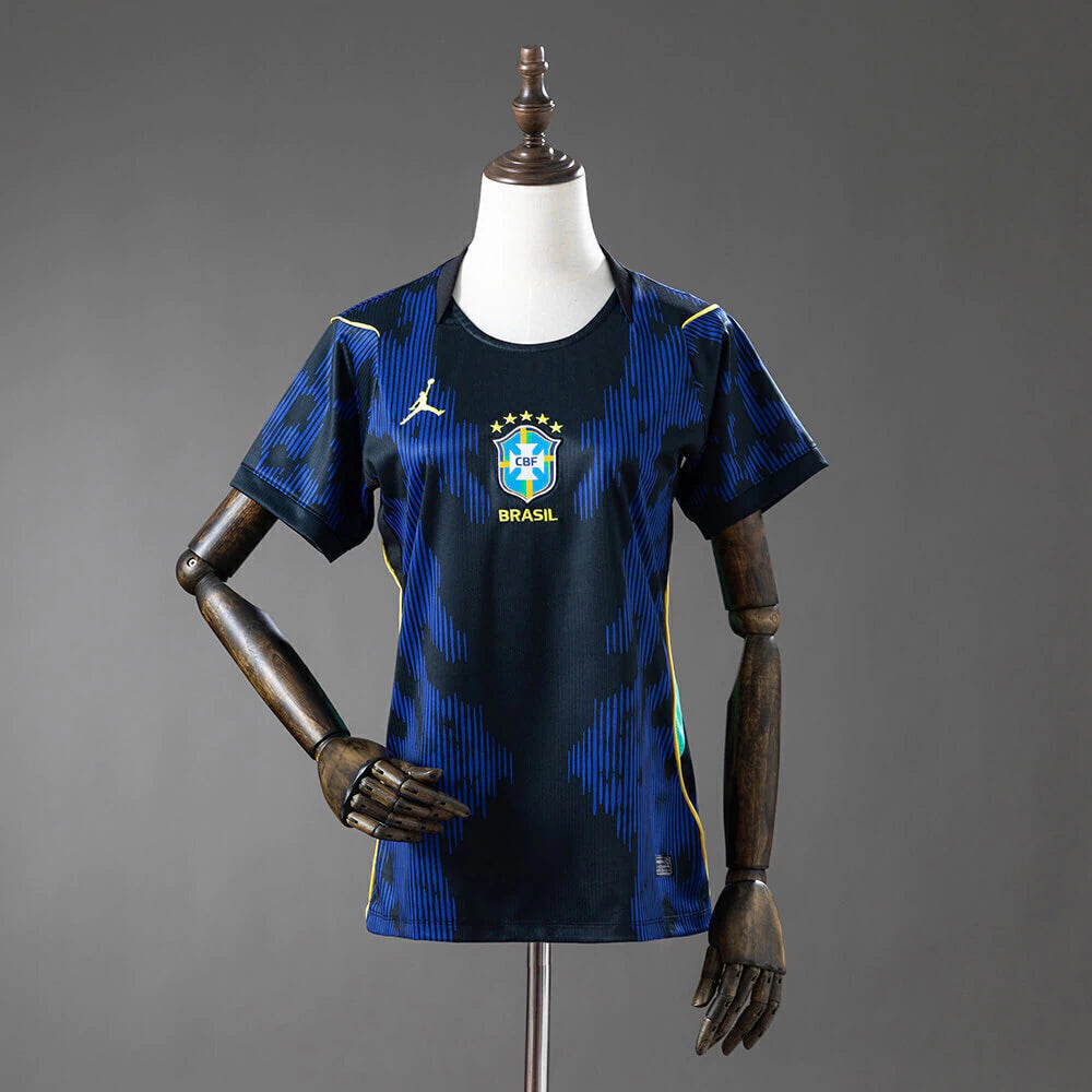Camisa Brasil Away 2026 Copa do Mundo Feminina - Azul