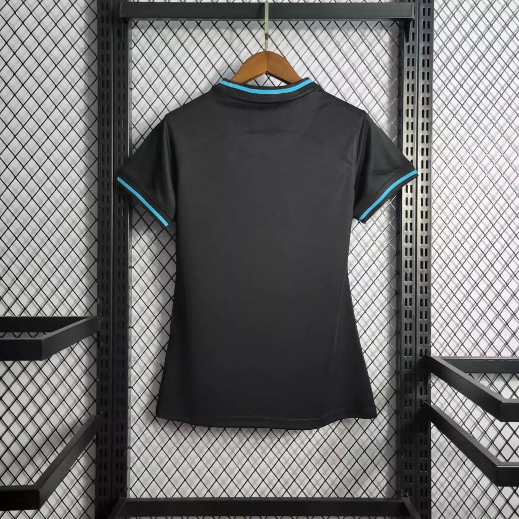 Camisa Brasil Black Green Concept 22/23 Torcedor Nike Feminina - Preto
